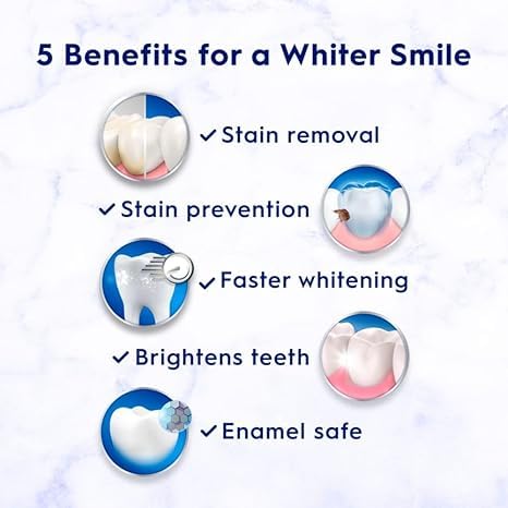 Crest 3D White Advanced Luminous Mint Teeth Whitening Toothpaste, Crest Toothpaste, 3.7 oz Pack of 4 - Helps Remove Surface Stains, Whitens Teeth, Strengthens Tooth Enamel, Protects Against Cavities