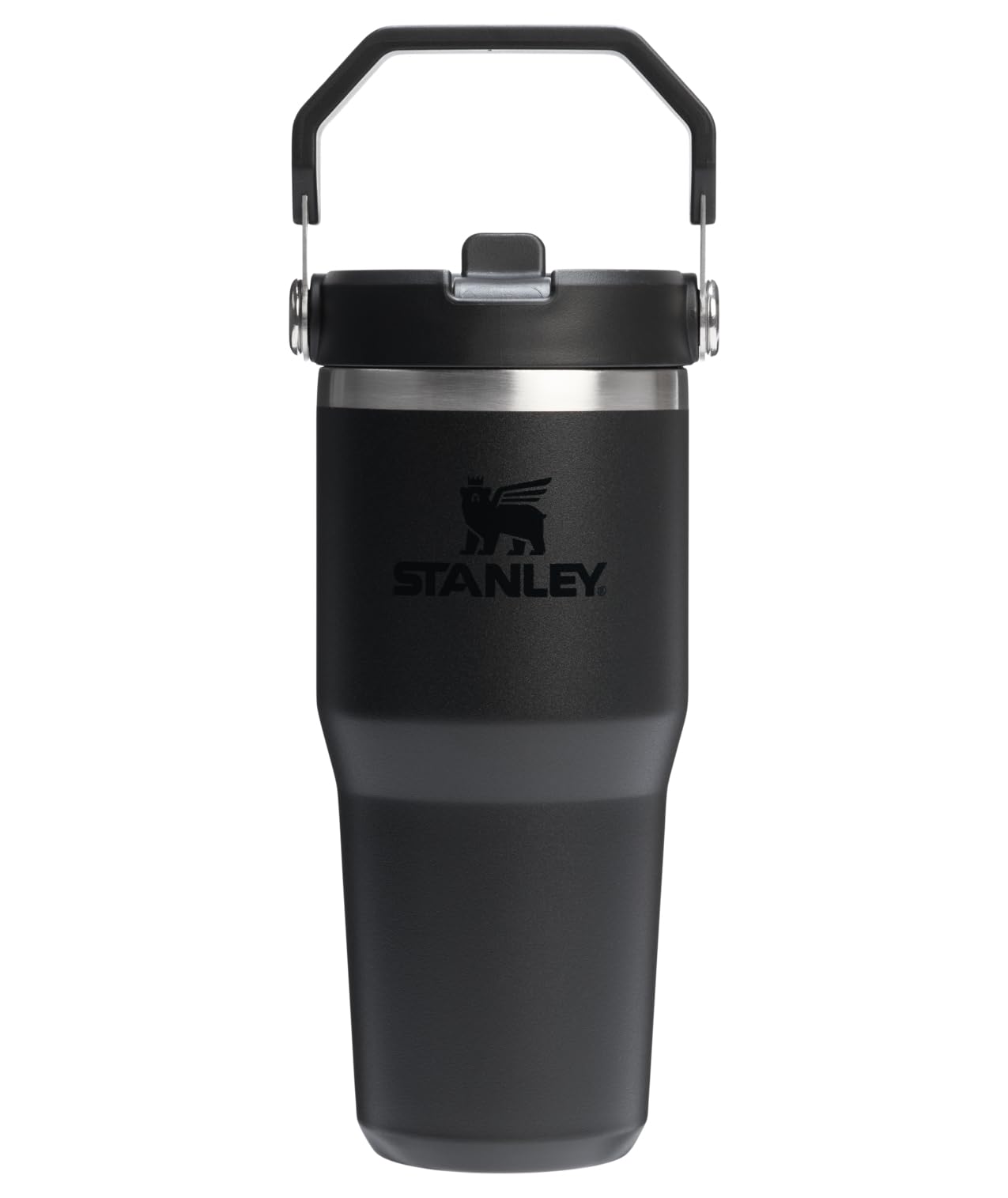 STANLEY IceFlow 2.0 Flip Straw Tumbler with Handle 30 oz | Twist On Lid and Flip Up Straw | Leak Resistant Water Bottle | Insulated Stainless Steel | BPA-Free | Peach Rose