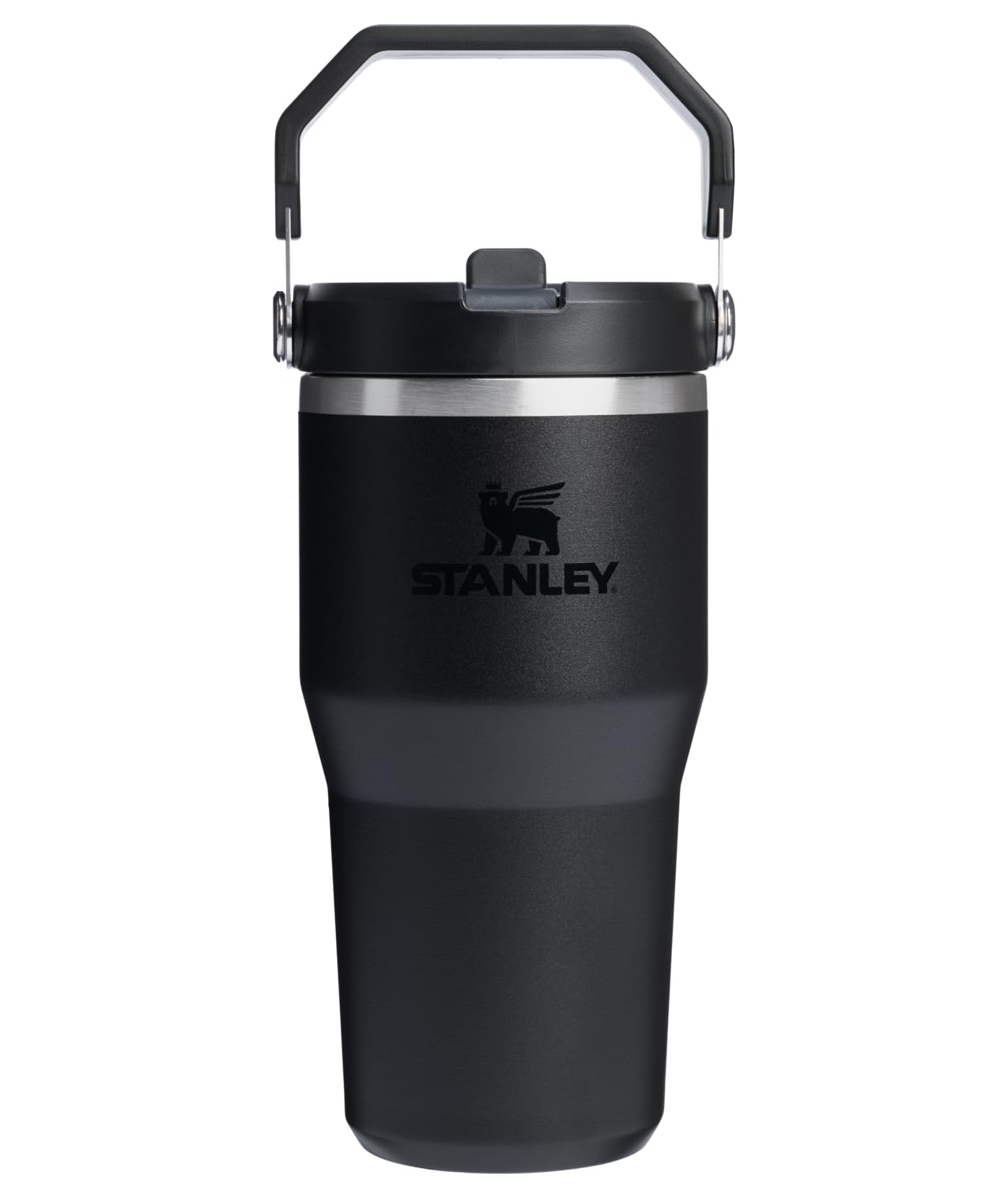 STANLEY IceFlow 2.0 Flip Straw Tumbler with Handle 30 oz | Twist On Lid and Flip Up Straw | Leak Resistant Water Bottle | Insulated Stainless Steel | BPA-Free | Peach Rose