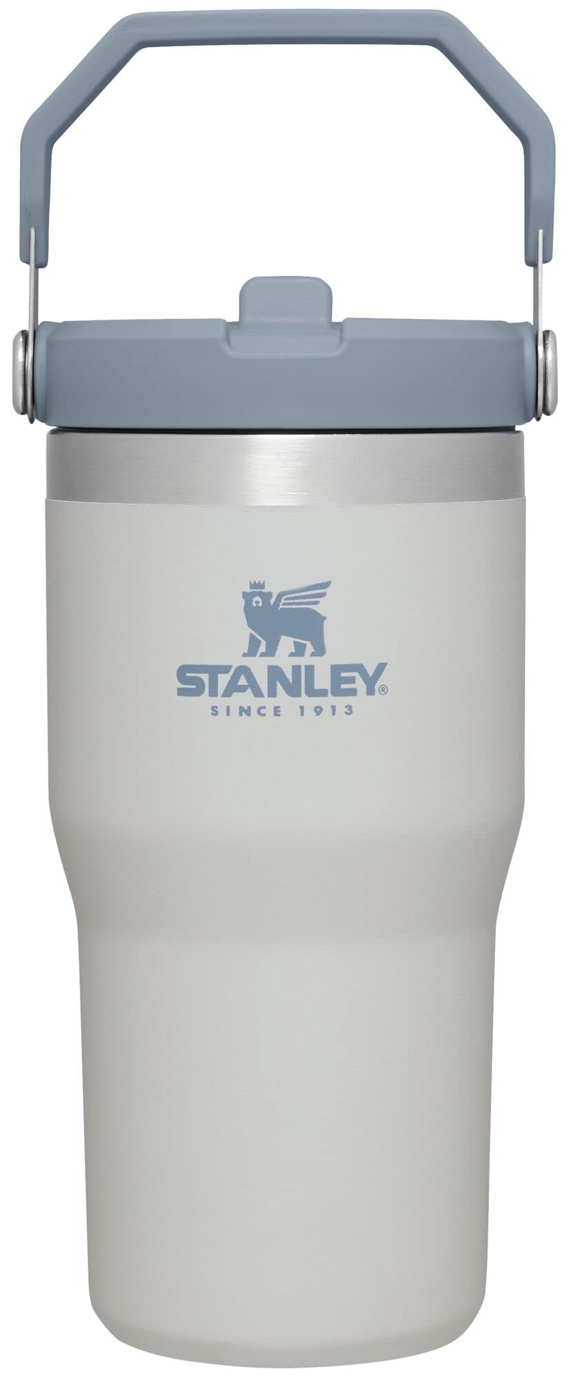 STANLEY IceFlow 2.0 Flip Straw Tumbler with Handle 30 oz | Twist On Lid and Flip Up Straw | Leak Resistant Water Bottle | Insulated Stainless Steel | BPA-Free | Peach Rose