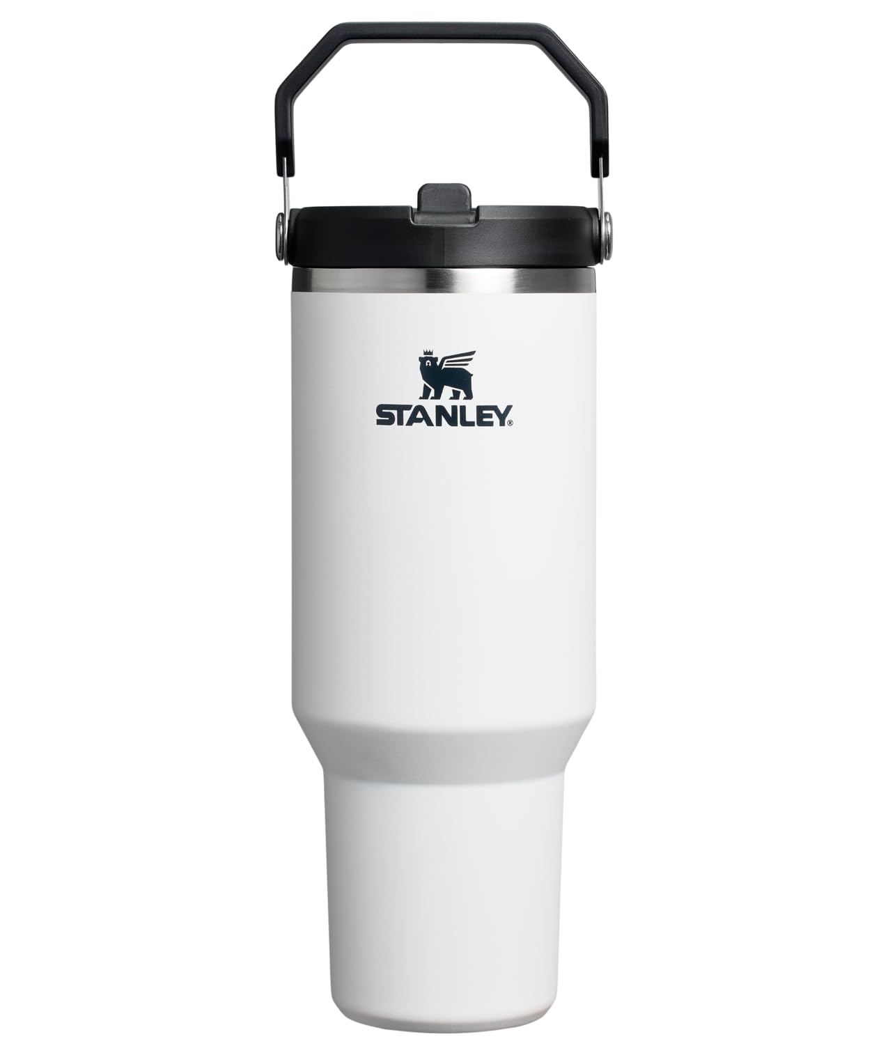 STANLEY IceFlow 2.0 Flip Straw Tumbler with Handle 30 oz | Twist On Lid and Flip Up Straw | Leak Resistant Water Bottle | Insulated Stainless Steel | BPA-Free | Peach Rose