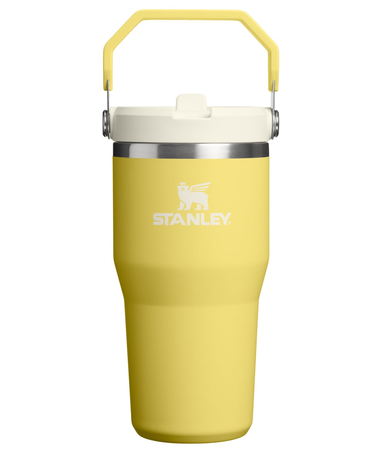 STANLEY IceFlow 2.0 Flip Straw Tumbler with Handle 30 oz | Twist On Lid and Flip Up Straw | Leak Resistant Water Bottle | Insulated Stainless Steel | BPA-Free | Peach Rose