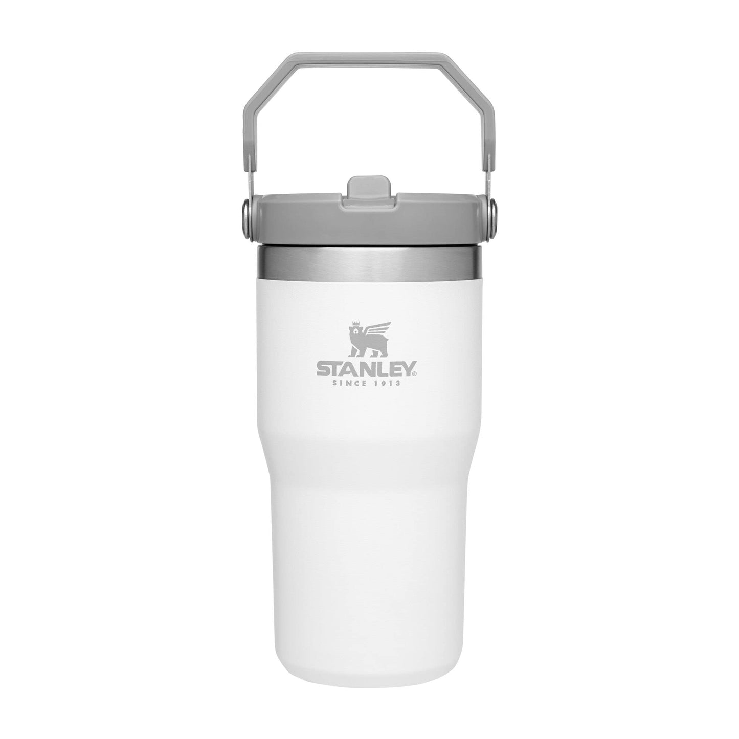 STANLEY IceFlow 2.0 Flip Straw Tumbler with Handle 30 oz | Twist On Lid and Flip Up Straw | Leak Resistant Water Bottle | Insulated Stainless Steel | BPA-Free | Peach Rose