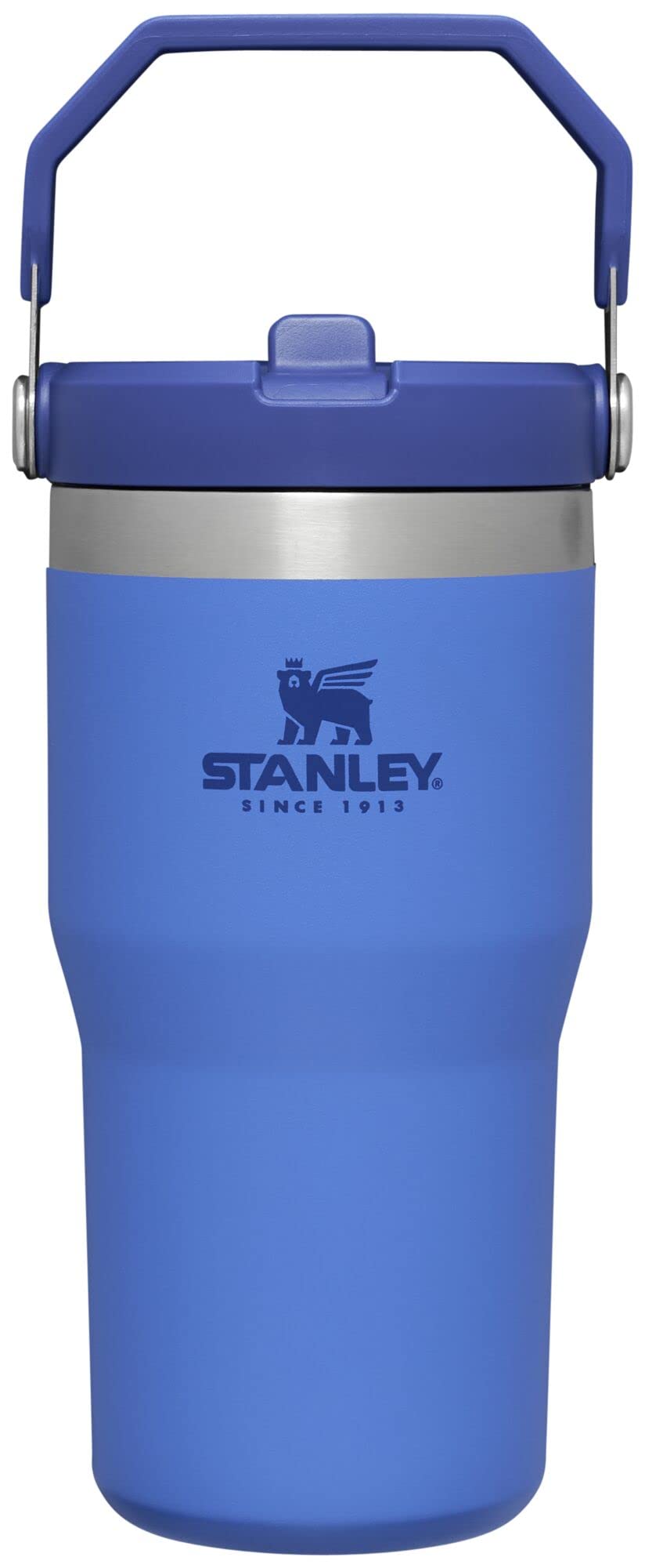 STANLEY IceFlow 2.0 Flip Straw Tumbler with Handle 30 oz | Twist On Lid and Flip Up Straw | Leak Resistant Water Bottle | Insulated Stainless Steel | BPA-Free | Peach Rose