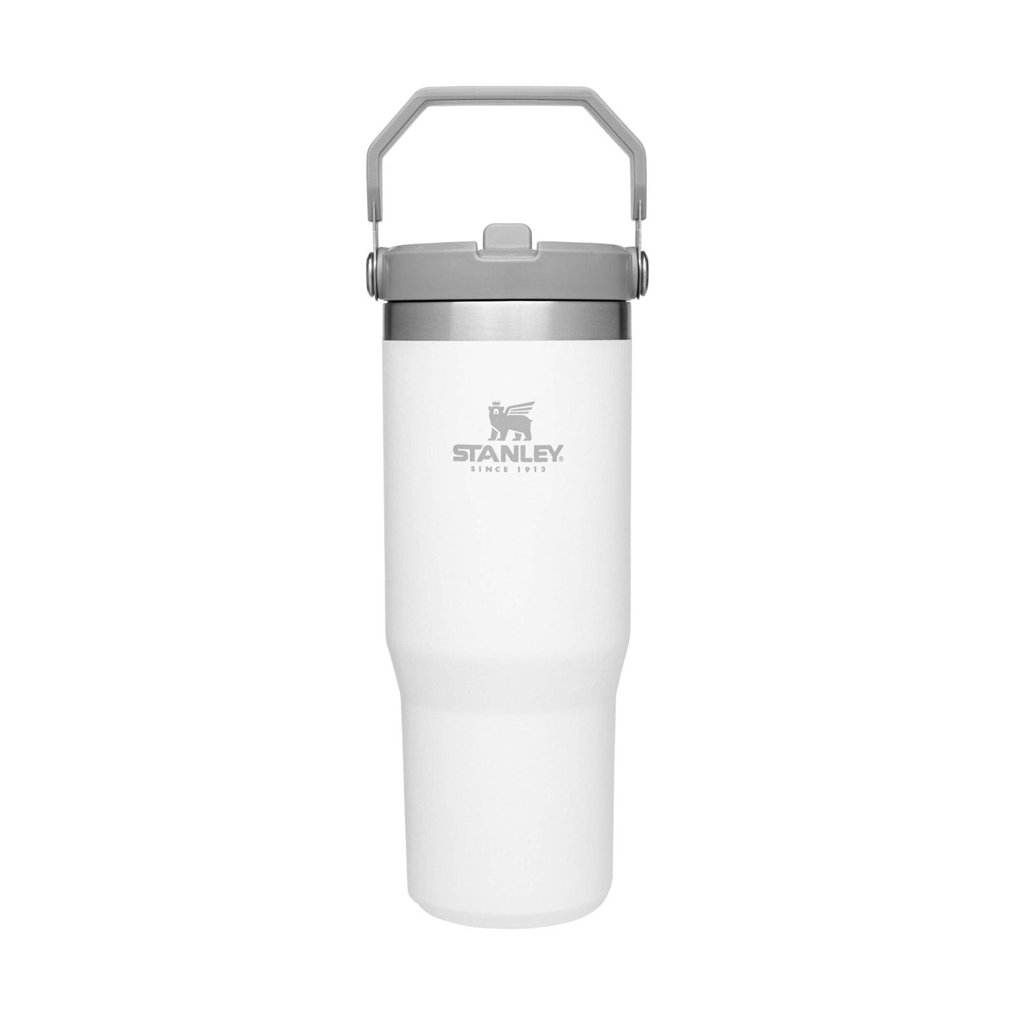 STANLEY IceFlow 2.0 Flip Straw Tumbler with Handle 30 oz | Twist On Lid and Flip Up Straw | Leak Resistant Water Bottle | Insulated Stainless Steel | BPA-Free | Peach Rose