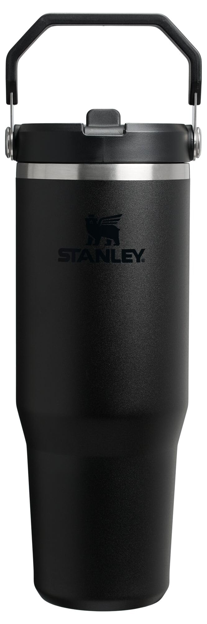 STANLEY IceFlow 2.0 Flip Straw Tumbler with Handle 30 oz | Twist On Lid and Flip Up Straw | Leak Resistant Water Bottle | Insulated Stainless Steel | BPA-Free | Peach Rose