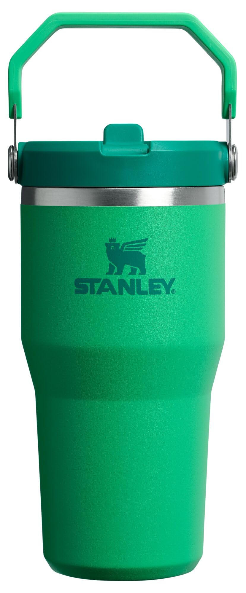 STANLEY IceFlow 2.0 Flip Straw Tumbler with Handle 30 oz | Twist On Lid and Flip Up Straw | Leak Resistant Water Bottle | Insulated Stainless Steel | BPA-Free | Peach Rose