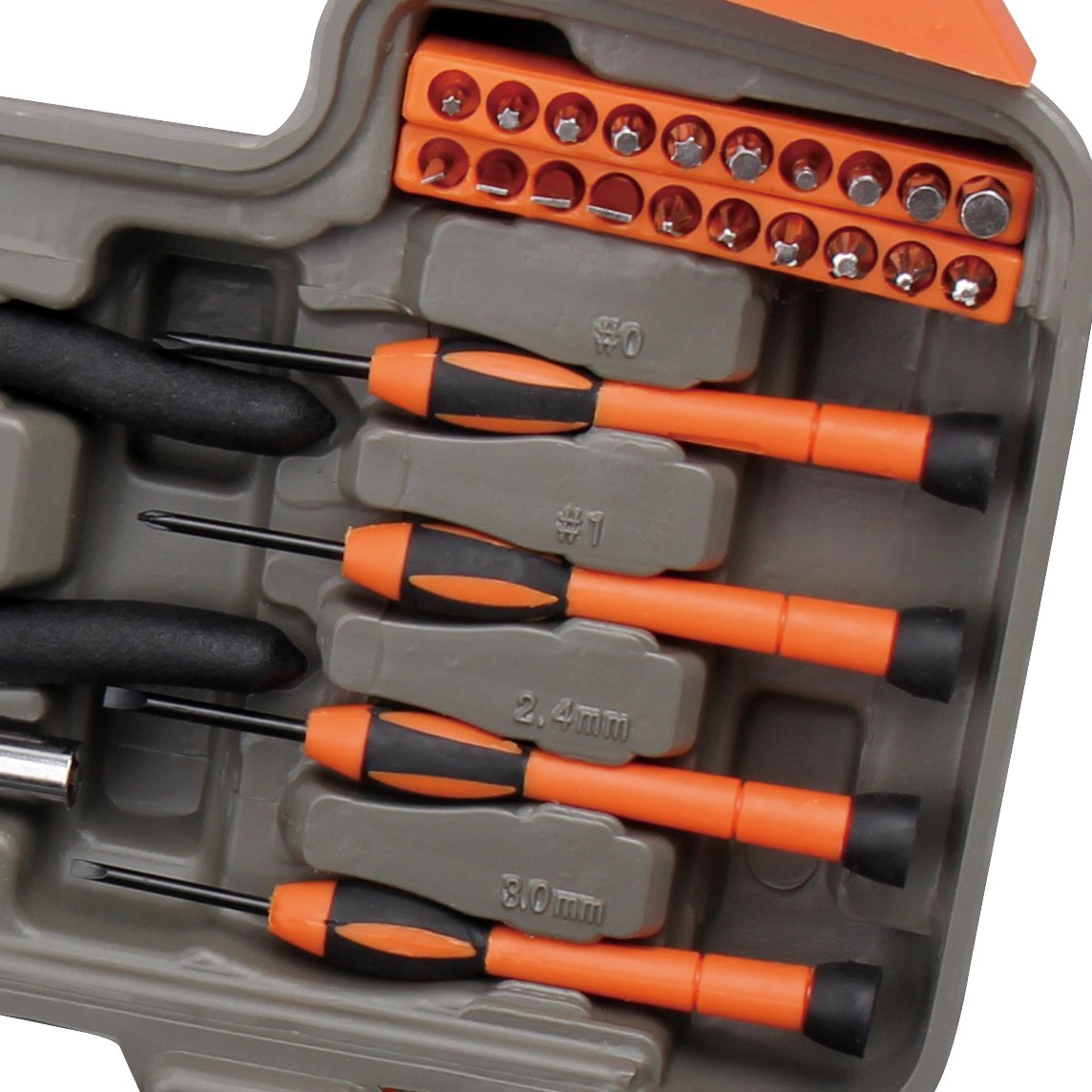 Apollo Tools Original 39 Piece General Household Tool Set in Toolbox Storage Case with Essential Hand Tools for Everyday Home Repairs, DIY and Crafts - Pink Ribbon - Pink - DT9706P
