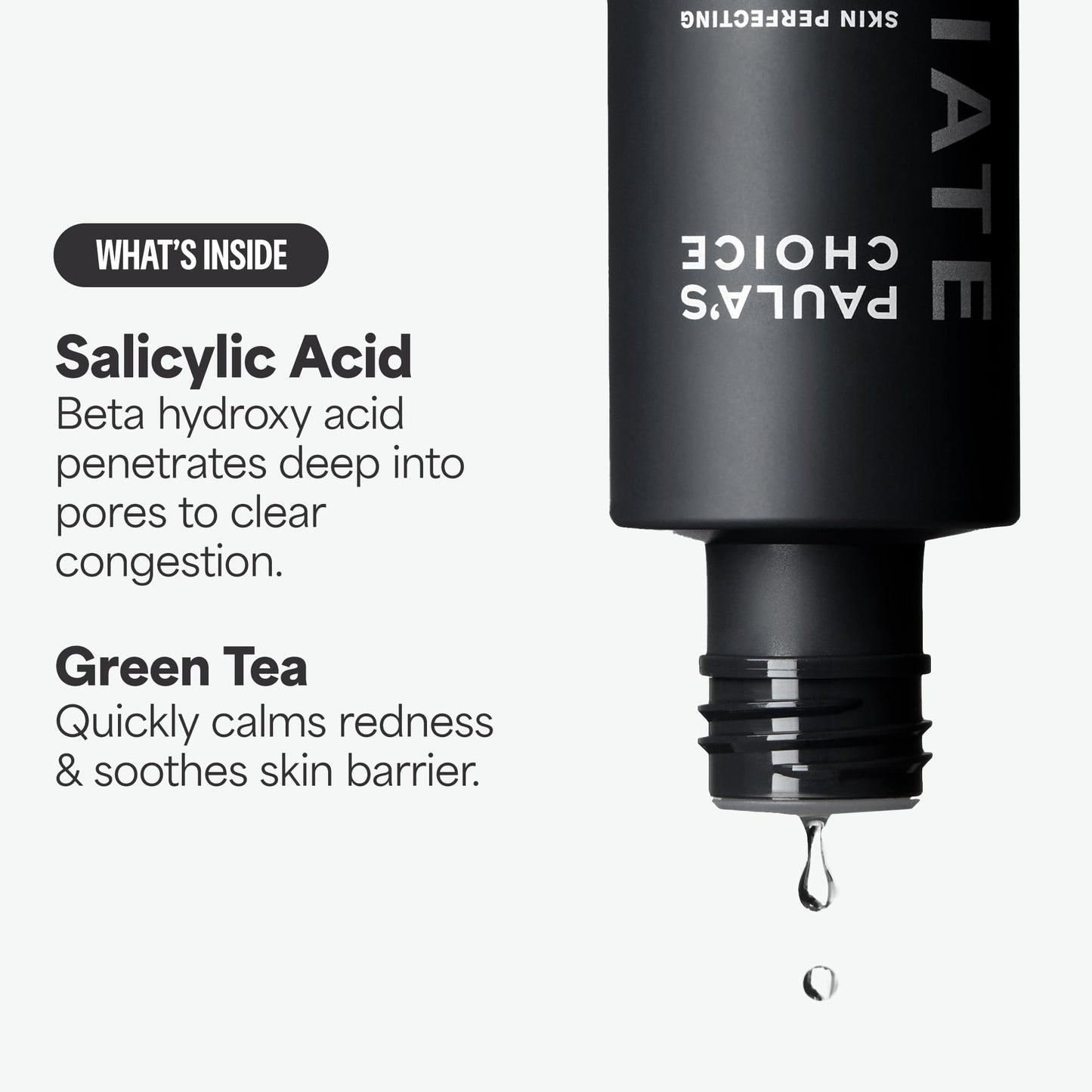 Paula's Choice SKIN PERFECTING 2% BHA Liquid Exfoliant with Salicylic Acid, Facial Polish for Enlarged Pores, Wrinkles & Fine Lines, Suitable for Blackhead-Prone Skin, Fragrance-Free