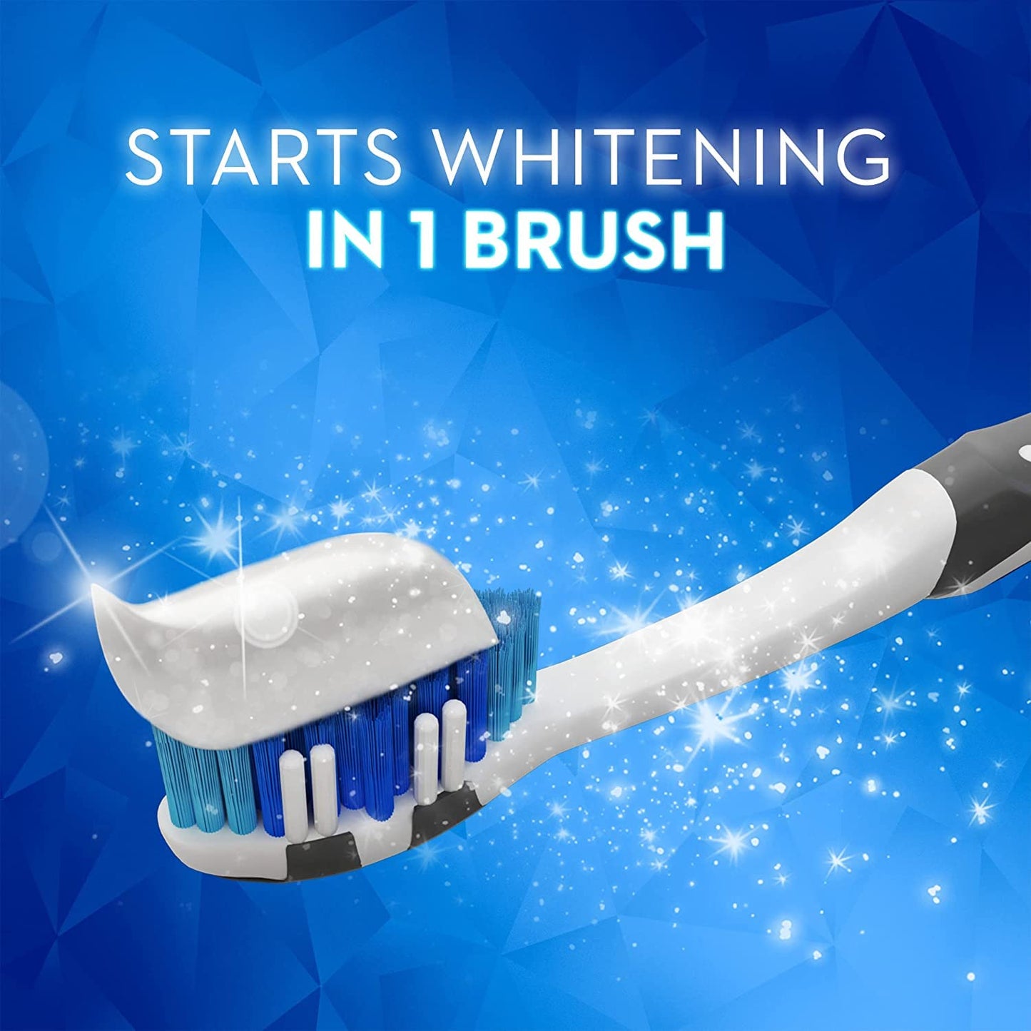 Crest 3D White Advanced Luminous Mint Teeth Whitening Toothpaste, Crest Toothpaste, 3.7 oz Pack of 4 - Helps Remove Surface Stains, Whitens Teeth, Strengthens Tooth Enamel, Protects Against Cavities