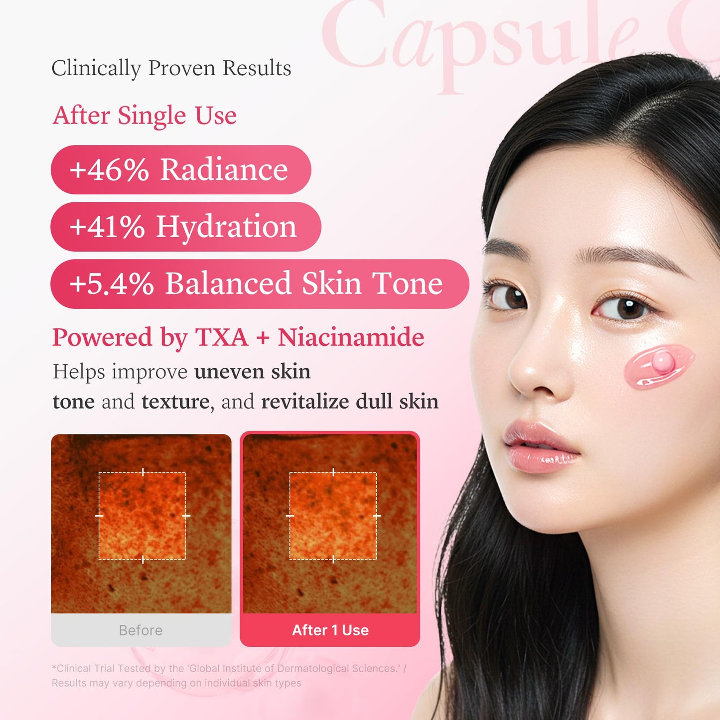 medicube Capsule Cream with Deep Vitamin C | Liposome Vitamin C Golden Capsule for Radiance & Firm-Looking Skin | Hydrating Glow Gel Texture | Korean Skincare, 1.94 oz