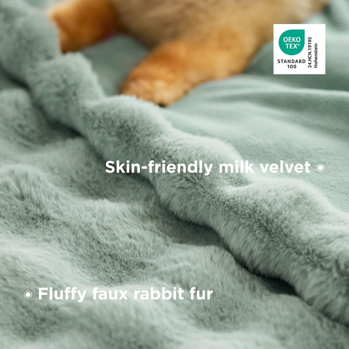 Bedsure GentleSoft Fluffy Fuzzy Tie-dye Taupe Throw Blanket for Bed, Soft Cozy Fleece Faux Fur Blanket for Couch, Taupe Room Decor Minky Velvet Sofa Cover, Women Gifts Thick Warm Plush Winter Bedding